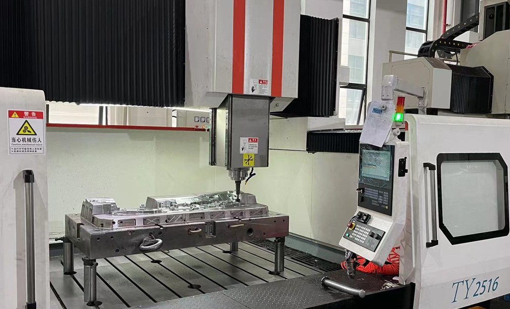CNC machining workshop