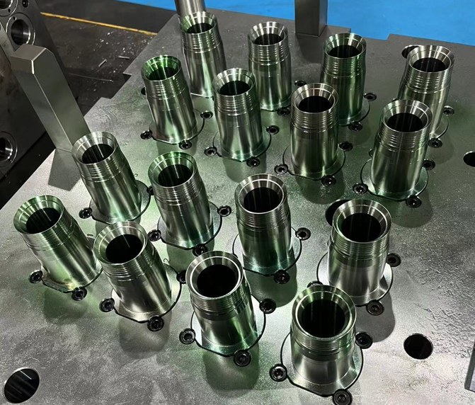 Machining equipment and work area